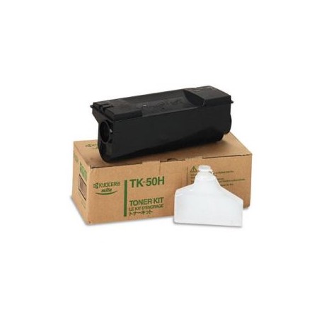 Cartucho de Toner Kyocera TK-50 Negro Original para 10,000 páginas.