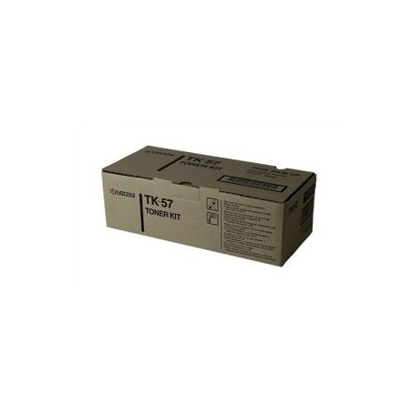 Cartucho de Toner Kyocera TK-57 Negro Original para 15,000 páginas.