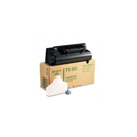 Cartucho de Toner Kyocera TK-60 Negro Original para 20,000 páginas.