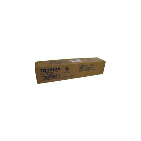 Cartucho de Toner Toshiba T-FC28-Y Amarillo Original para 24,000 páginas.