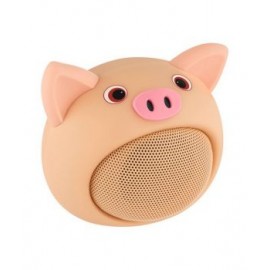 Bocina Mini Bluetooth con forma de Puerco marca Steren