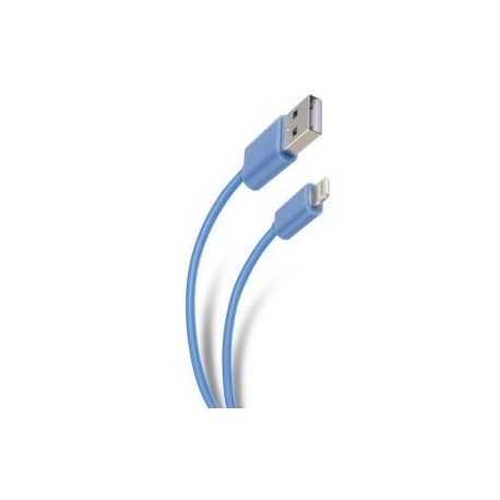 Cable USB a Lightning Carga y Datos de 2m marca Steren.