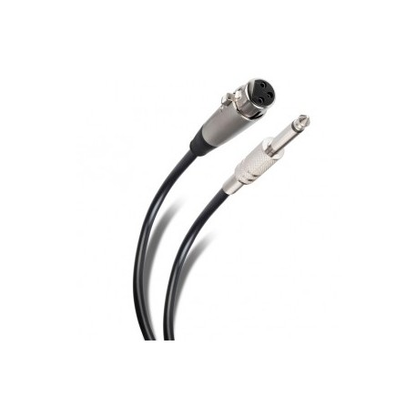 Cable Plug 6.3 mm a Jack Cannon de 6m marca Steren