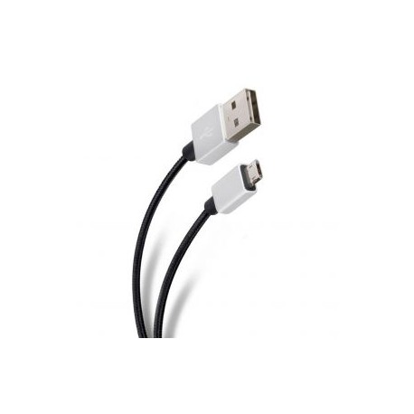 Cable USB a micro USB reversible de 1 metro Calidad Elite marca Steren.