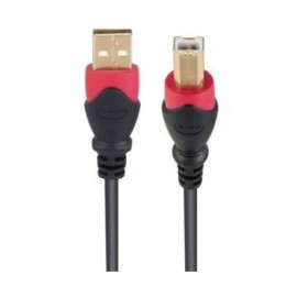 Cable Elite de USB 2.0 a USB tipo B Reforzado con conectores dorados de 7.2m marca Steren