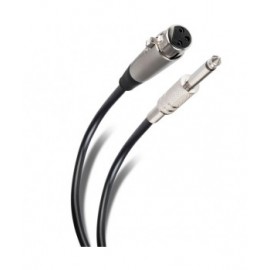 Cable Plug 6.3 mm a Jack Cannon de 6m marca Steren