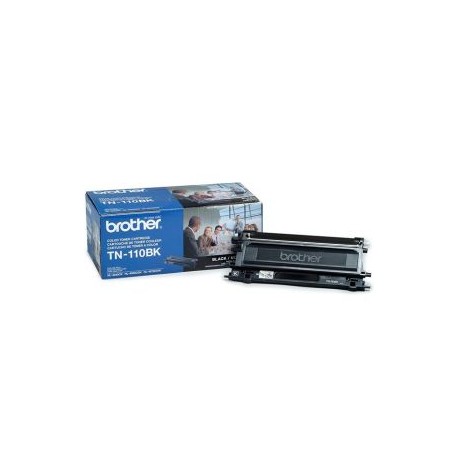 Cartucho de Toner Brother TN-110BK Negro Original para 2,500 páginas.