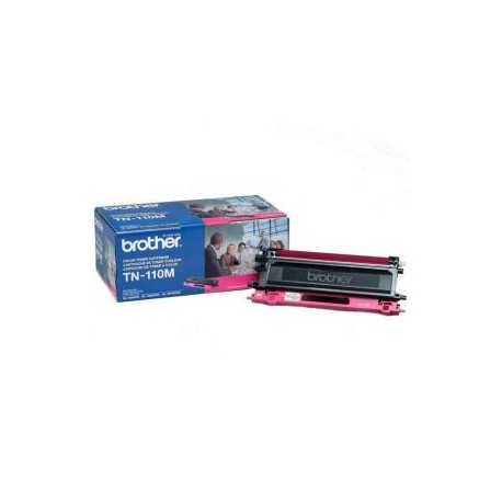 Cartucho de Toner Brother TN-110M Magenta Original para 1,500 páginas.