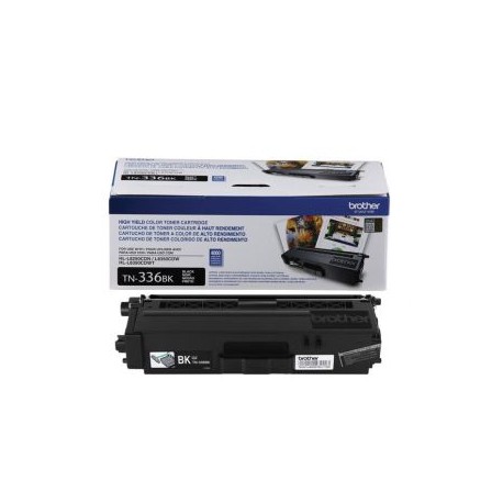 Cartucho de Toner Brother TN-336BK Negro Original para 4,000 Paginas