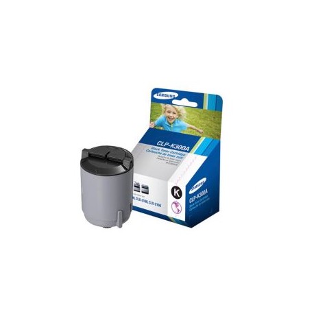 Cartucho de Toner Samsung CLP-K300A Negro Original para 2,000 páginas.