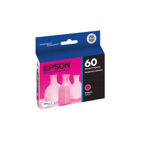Cartucho de Tinta Epson 60 (T060320) Magenta Original para 430 páginas.