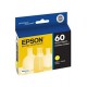 Cartucho de Tinta Epson 60 (T060420) Amarillo Original para 430 páginas.