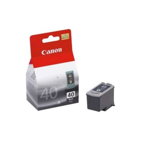 Cartucho de Tinta Canon PG-40 (0615B002AA) Negro Original para 500 páginas.